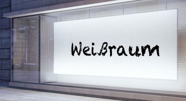 Weißraum kann effektiv als Gestaltungselement eingesetzt werden. Lernen Sie wie!